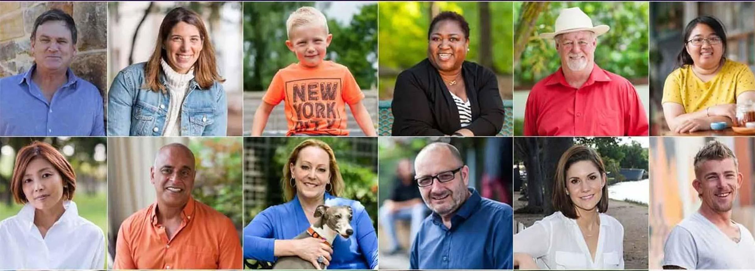 Mehrere Aufnahmen von Patient*innen