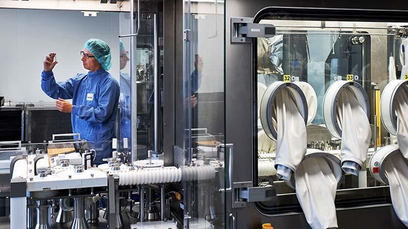 Sterilfertigung/aspetische Fertigung